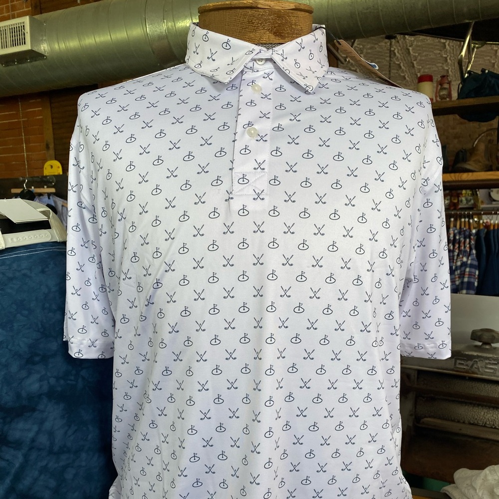 American Fit Polo Golf Print (multiple sizes)